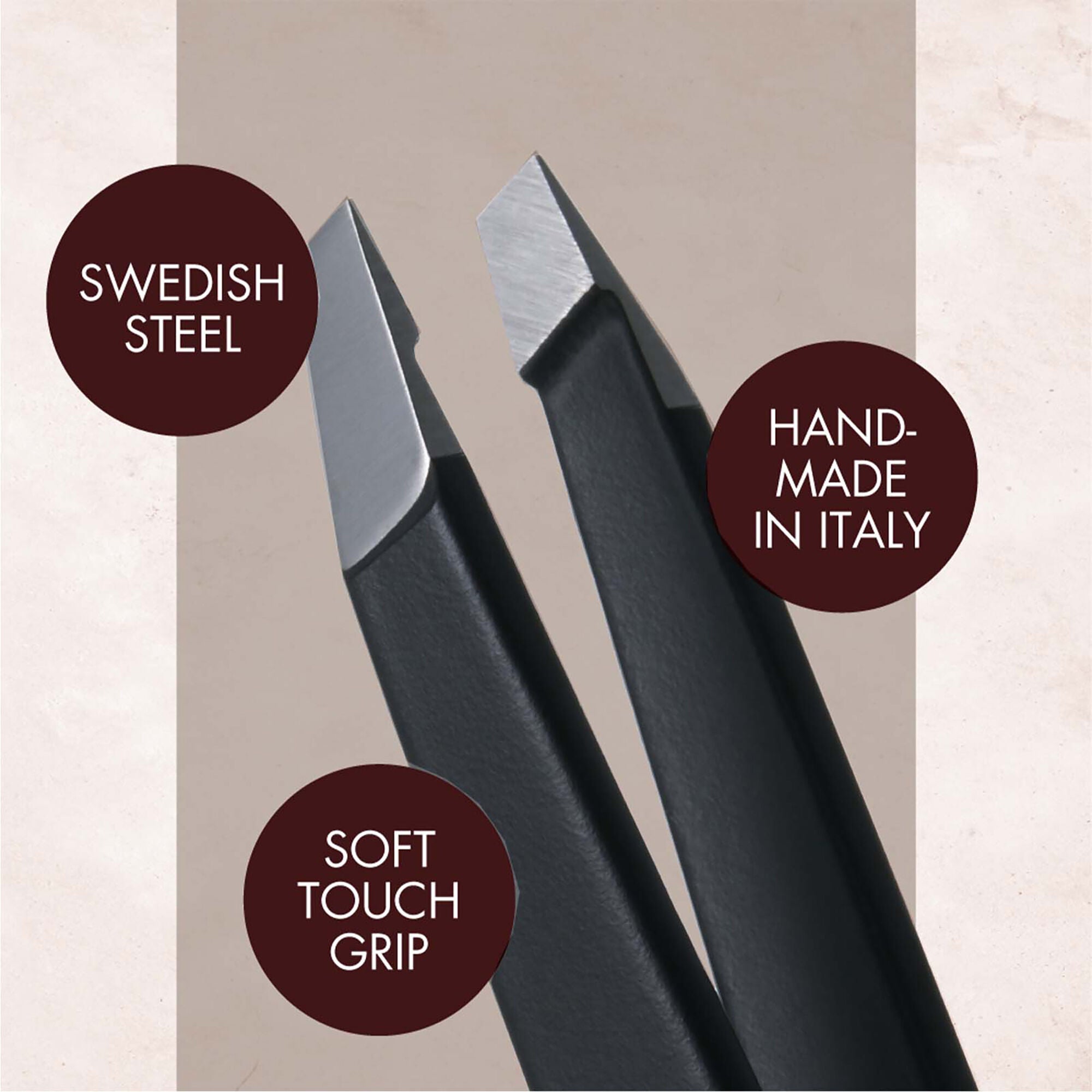 Signature Tweezer Blackout Slanted by Browgame for Unisex 1 Pc