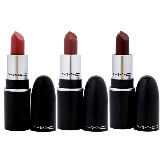 Lustrelite Mini Lipstick Trio - Neutral by MAC for Women - 3 Pc Gift Set, NA, alternate image number null