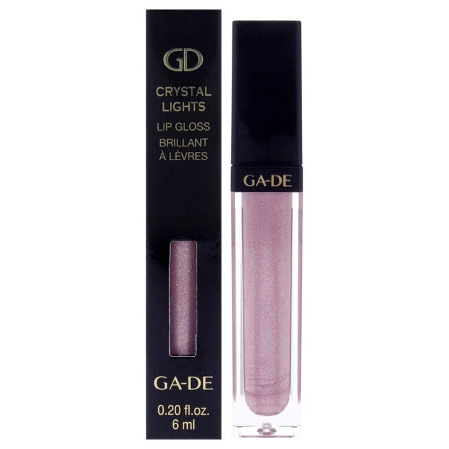 Crystal Lights Lip Gloss - 520 Rose Diamond by GA-DE for Women - 0.2 oz Lip Gloss, NA, hi-res image number null