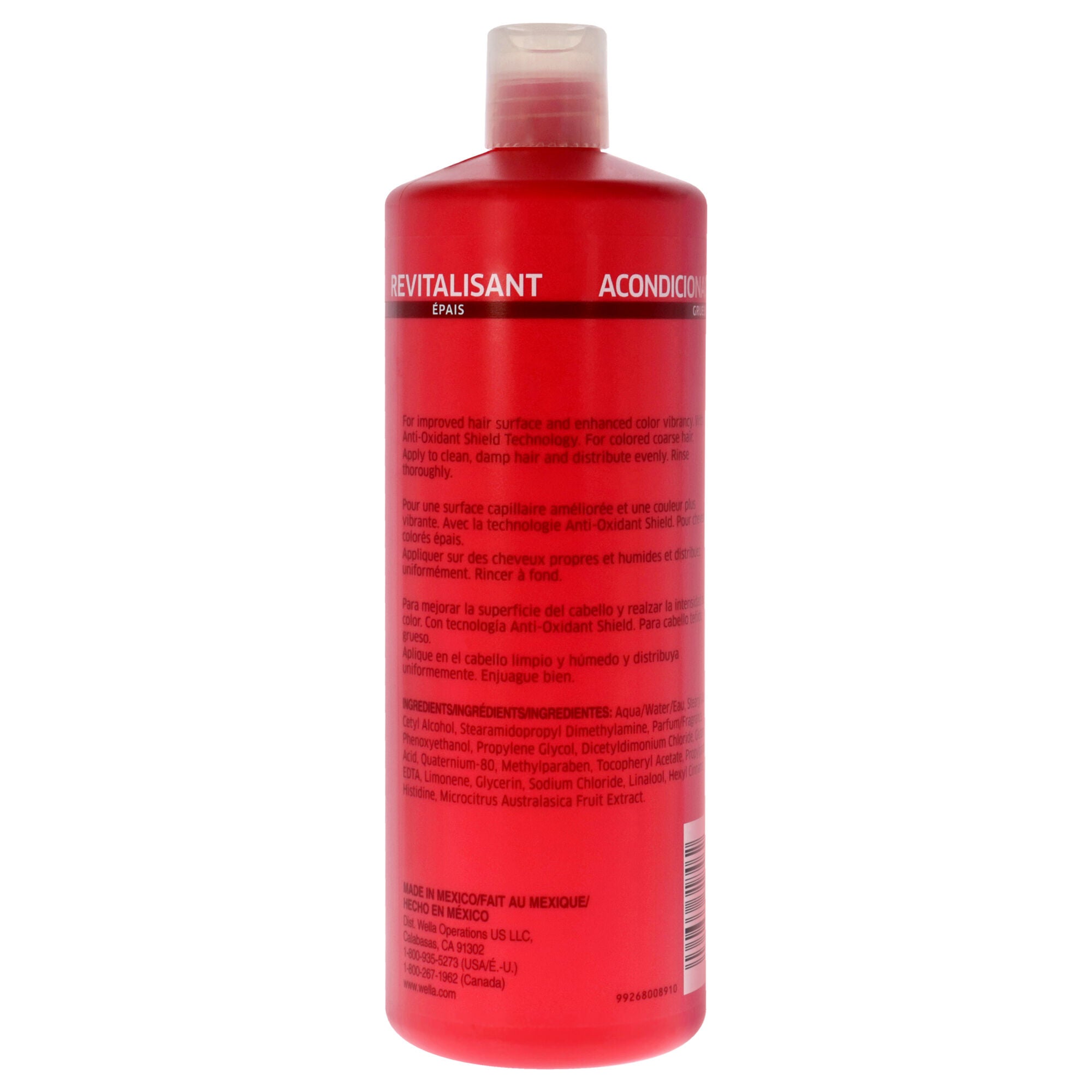 Invigo Brilliance Conditioner For Coarse Hair by Wella for Unisex - 33.8 oz Conditioner, See Description, alternate image number 1