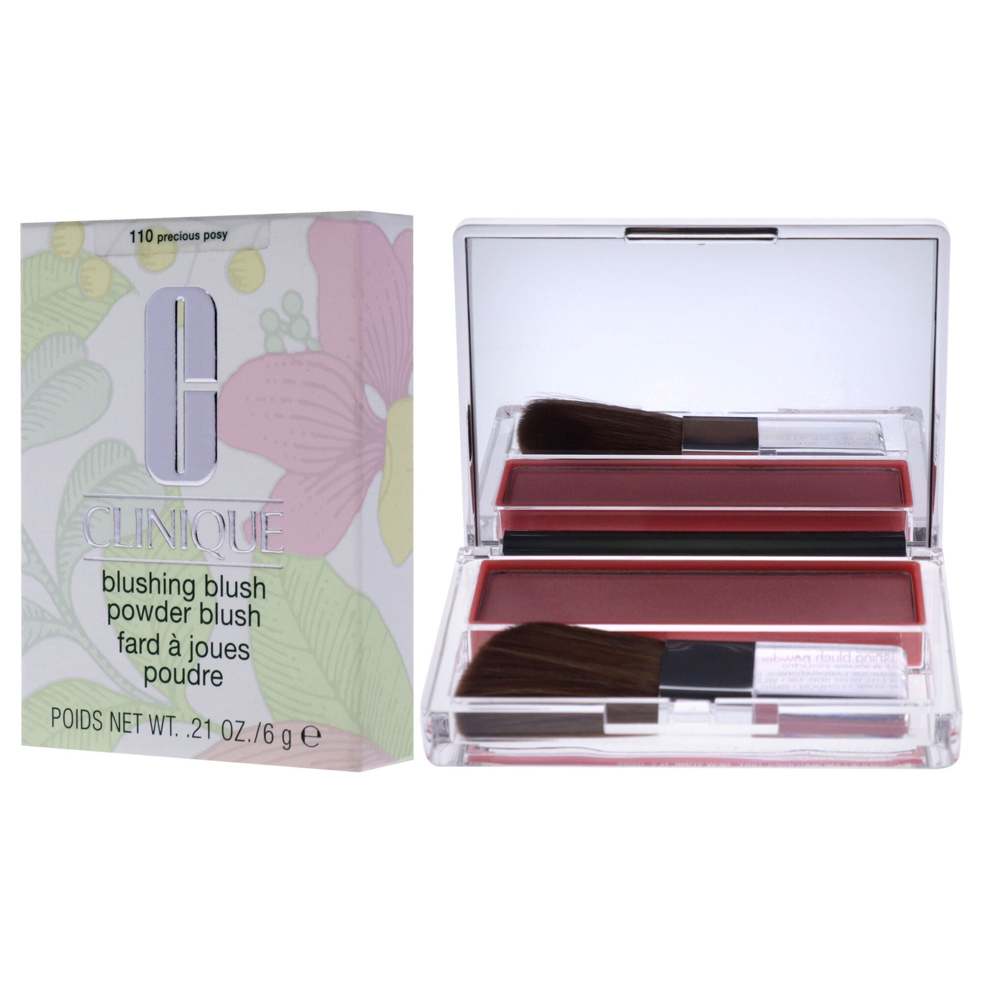 Blushing Blush Powder Blush - 110 Precious Posy by Clinique for Women - 0.21 oz Blush, See Description, alternate image number 3