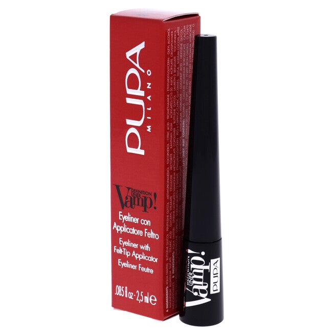 Vamp! Definition Liner - 100 Extra Black by Pupa Milano for Women - 0.85 oz Eyeliner, NA, alternate image number null