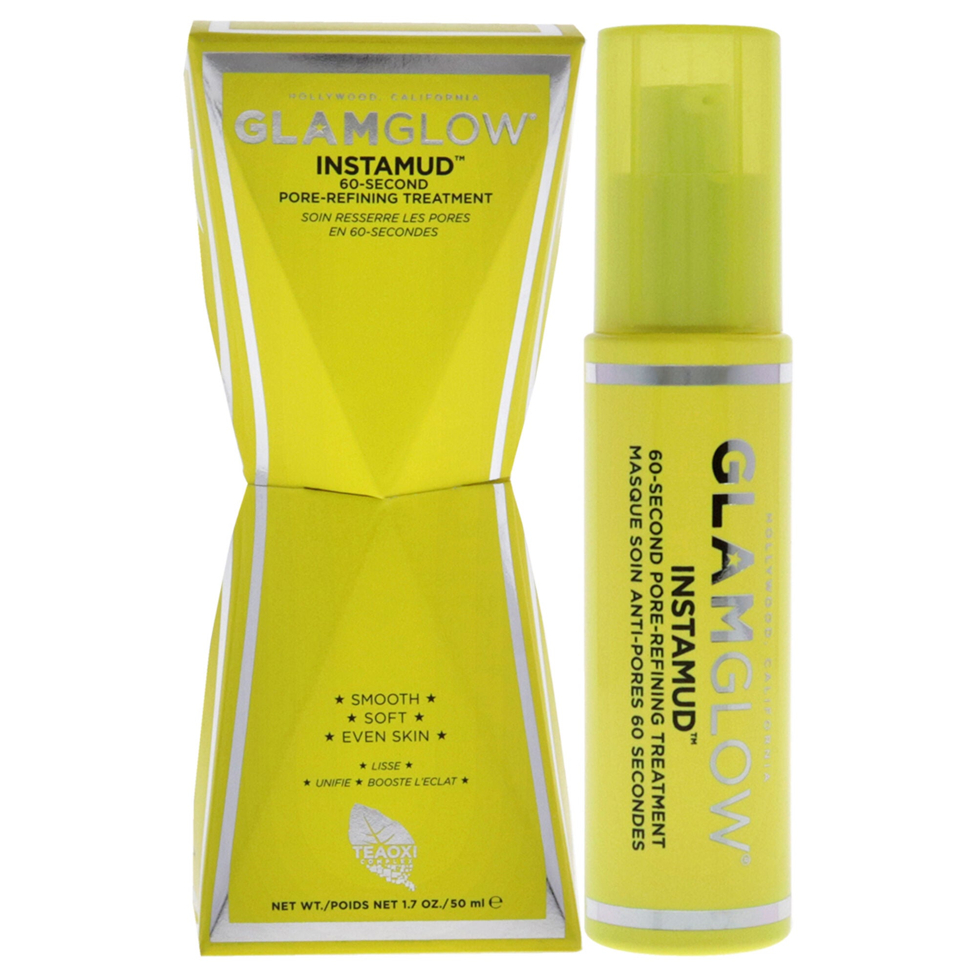 Instamud 60-Second Pore-Refining Treatment by Glamglow for Women - 1.7 oz Treatment, See Description, hi-res image number 0