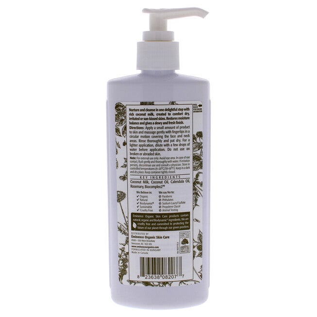 Coconut Milk Cleanser by Eminence for Unisex - 8.4 oz Cleanser, , alternate image number null