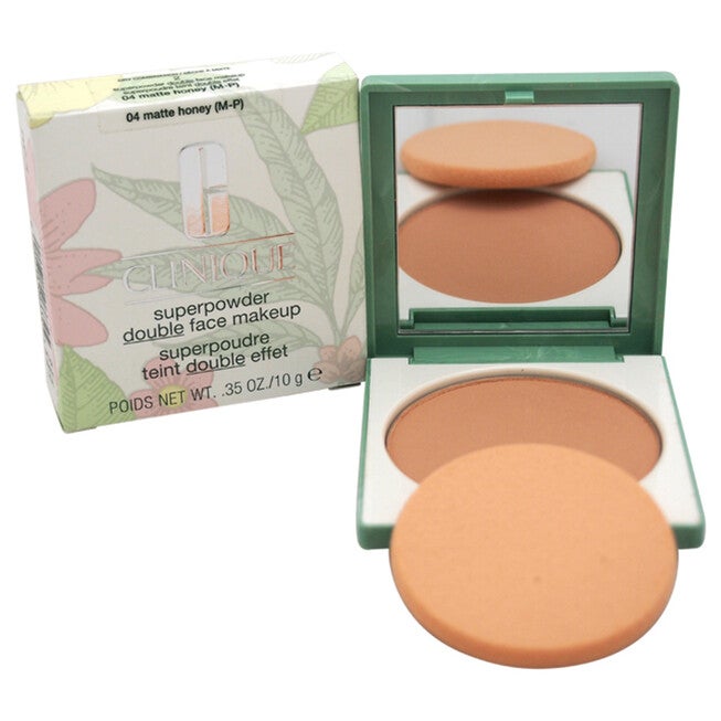 Superpowder Double Face Makeup - 04 Matte Honey (M-P)-Dry Combination by Clinique for Women - 0.35 oz Powder, , alternate image number null