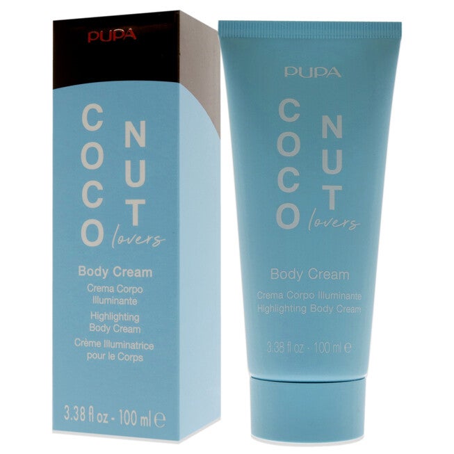 Coconut Lovers Highlighting Body Cream - 001 Golden Dreams by Pupa Milano for Women - 3.38 oz Bronzer, NA, alternate image number null