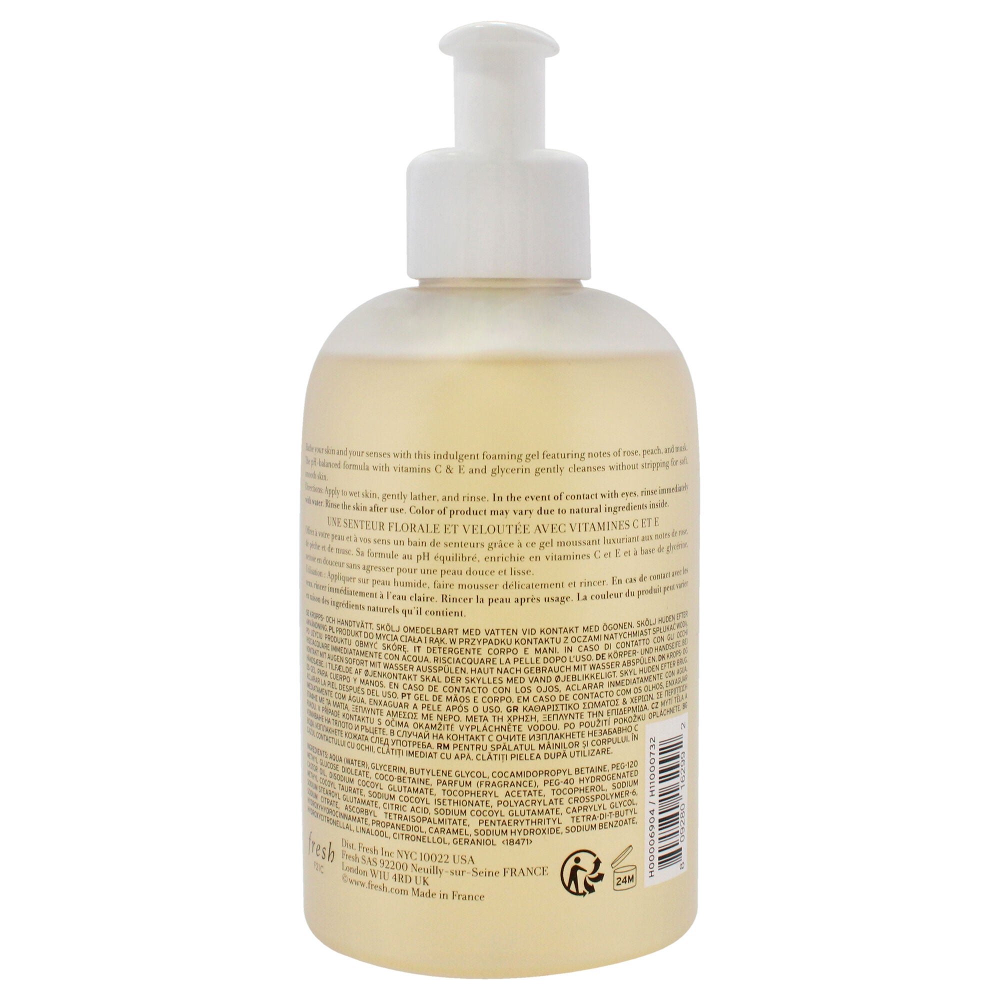 Rose Morning by Fresh for Women - 10 oz Body Wash, See Description, alternate image number 1