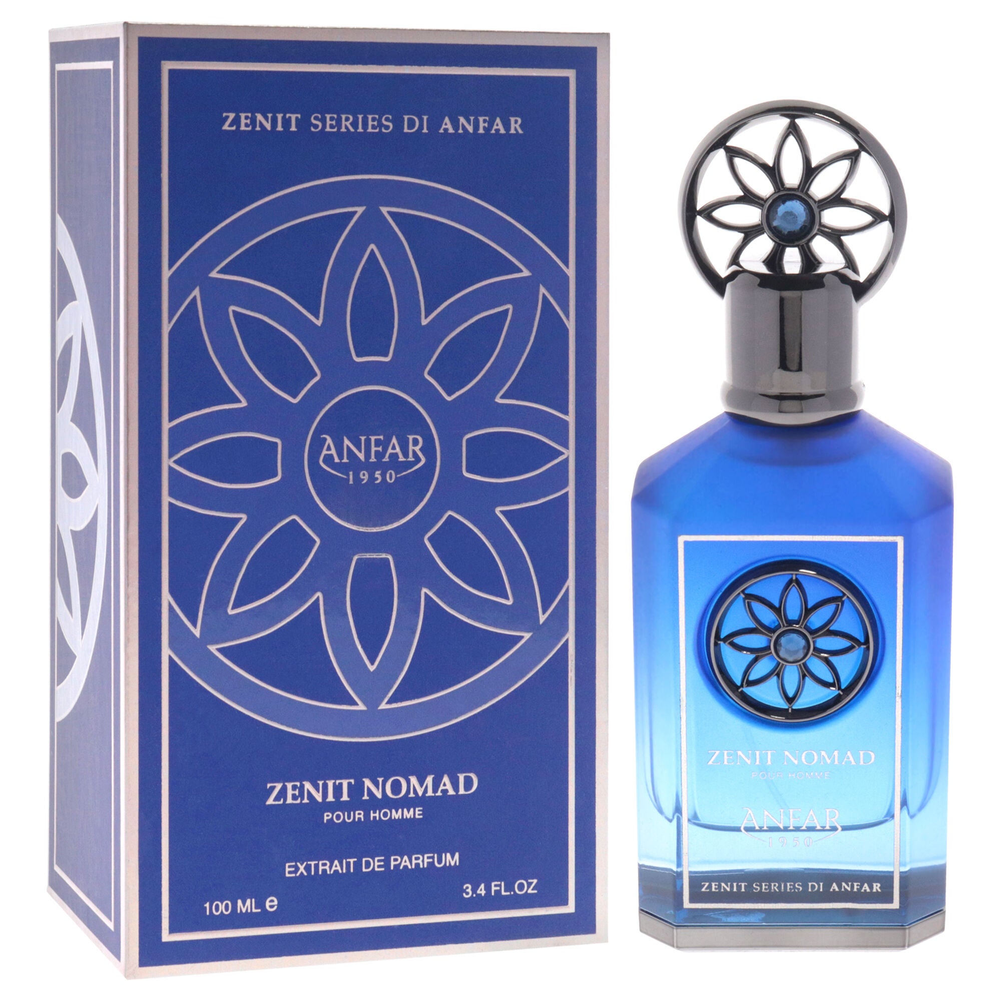 Zenit Series - Nomad by Anfar for Men - 3.4 oz Extrait De Parfum Spray, See Description, alternate image number 1