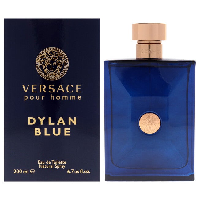 Dylan Blue by Versace for Men - 6.7 oz EDT Spray, See Description, hi-res image number null