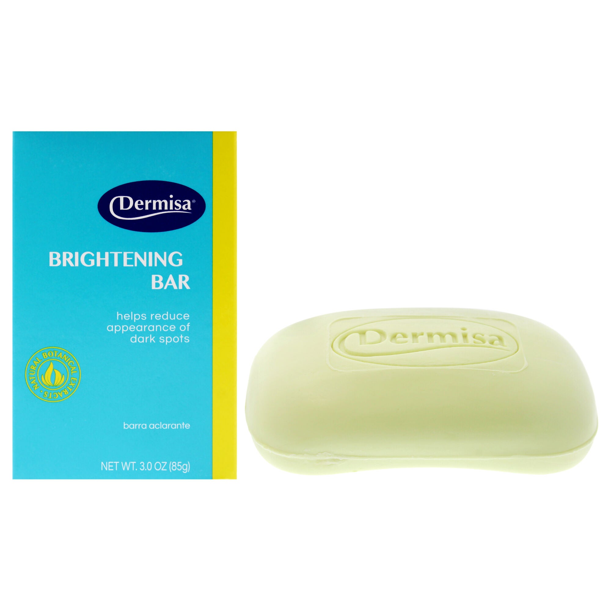 Brightening Bar by Dermisa for Unisex - 3 oz Bar Soap, See Description, hi-res image number 0