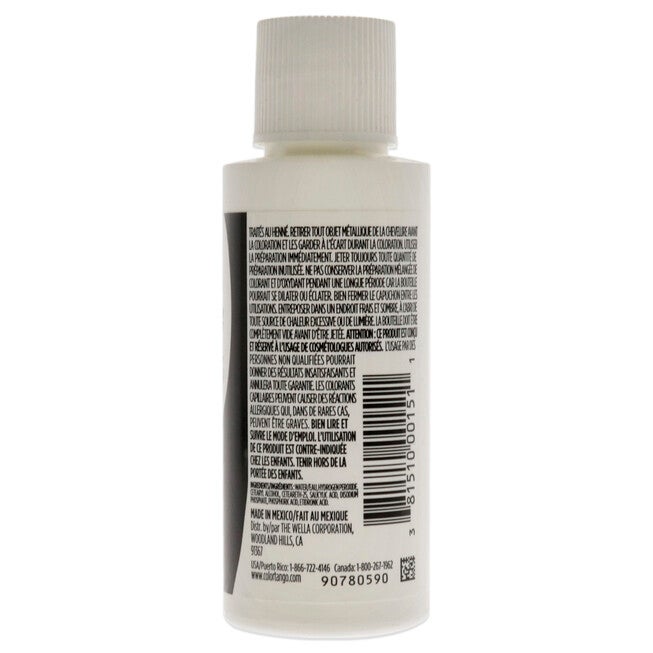 Color Tango 30 Volume Creme Developer by Wella for Unisex - 2 oz Lightener, , alternate image number null