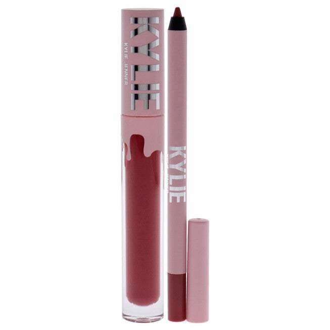 Matte Lip Kit - 500 Kristen by Kylie Cosmetics for Women - 2 Pc 0.10oz Matte Liquid Lipstick, 0.039oz Lip Liner, NA, alternate image number null