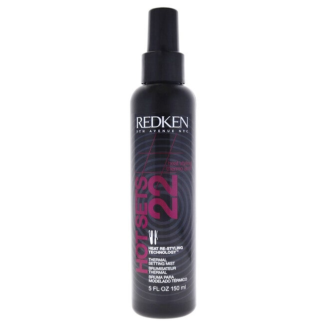 Hot Sets 22 Thermal Setting Mist by Redken for Unisex - 5 oz Mist, NA, hi-res image number null
