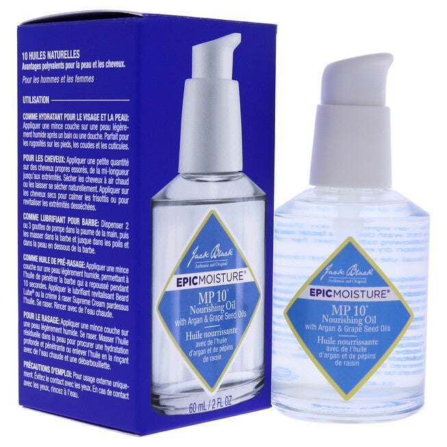 Epic Moisture MP10 Nourishing Oil by Jack Black for Unisex - 2 oz Oil, NA, alternate image number null