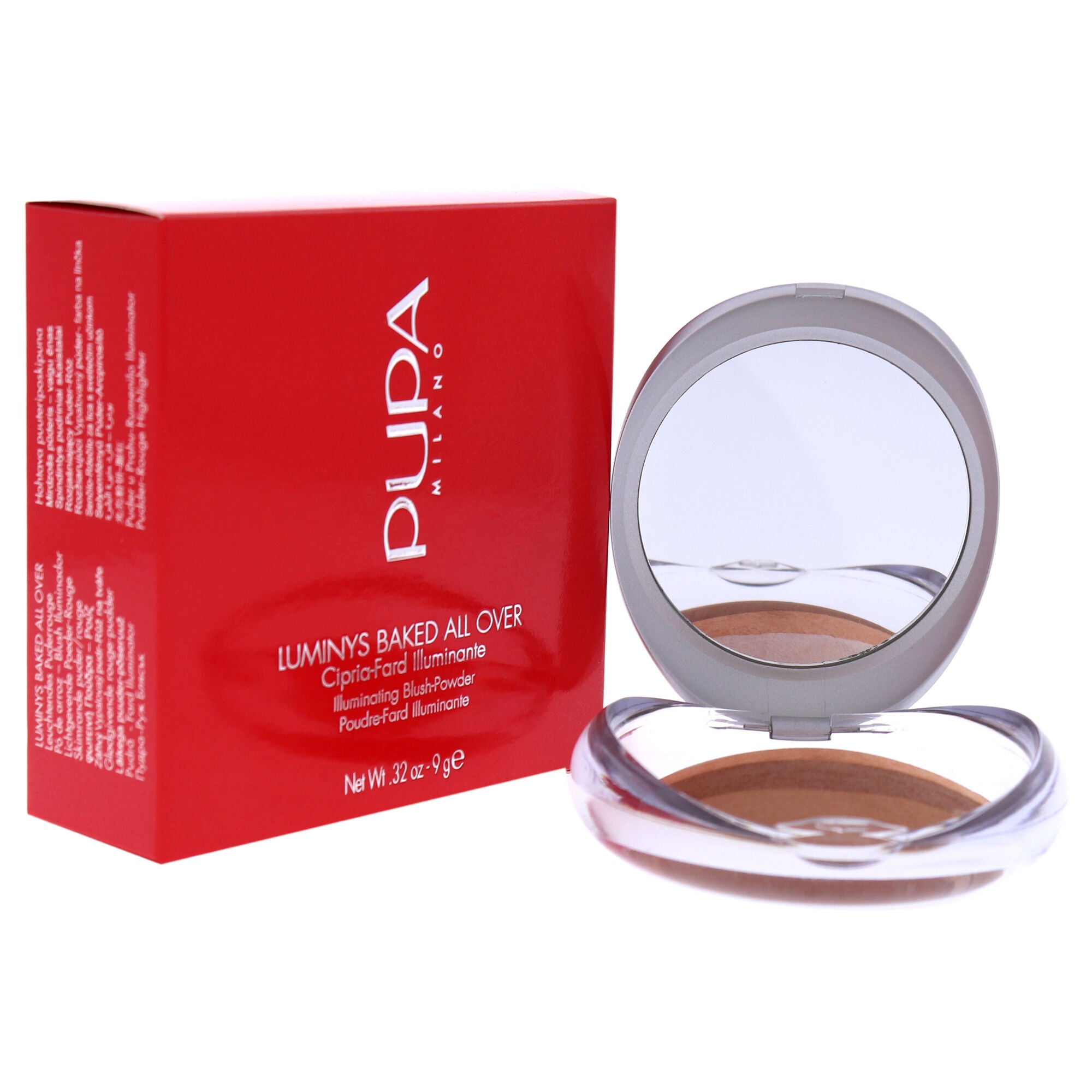 Luminys Baked All Over Illuminating Blush-Powder - 02 Stripes Naturals by Pupa Milano for Women - 0.32 oz Blush, , alternate image number 6