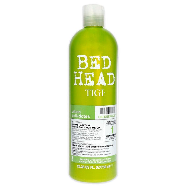 Bed Head Urban Antidotes Re-energize Conditioner by TIGI for Unisex - 25.36 oz Conditioner, See Description, hi-res image number 0