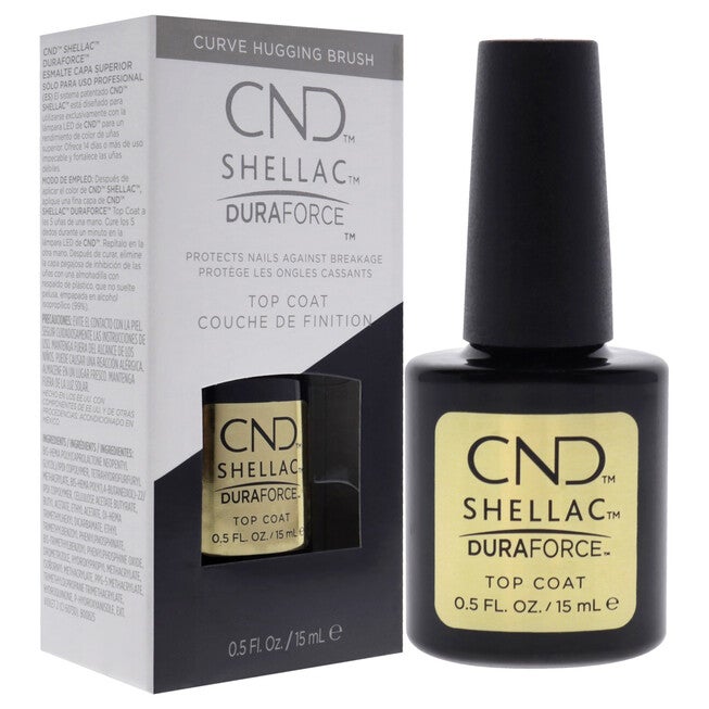 Shellac Nail Color - Duraforce Top Coat by CND for Women - 0.5 oz Nail Polish, NA, alternate image number null