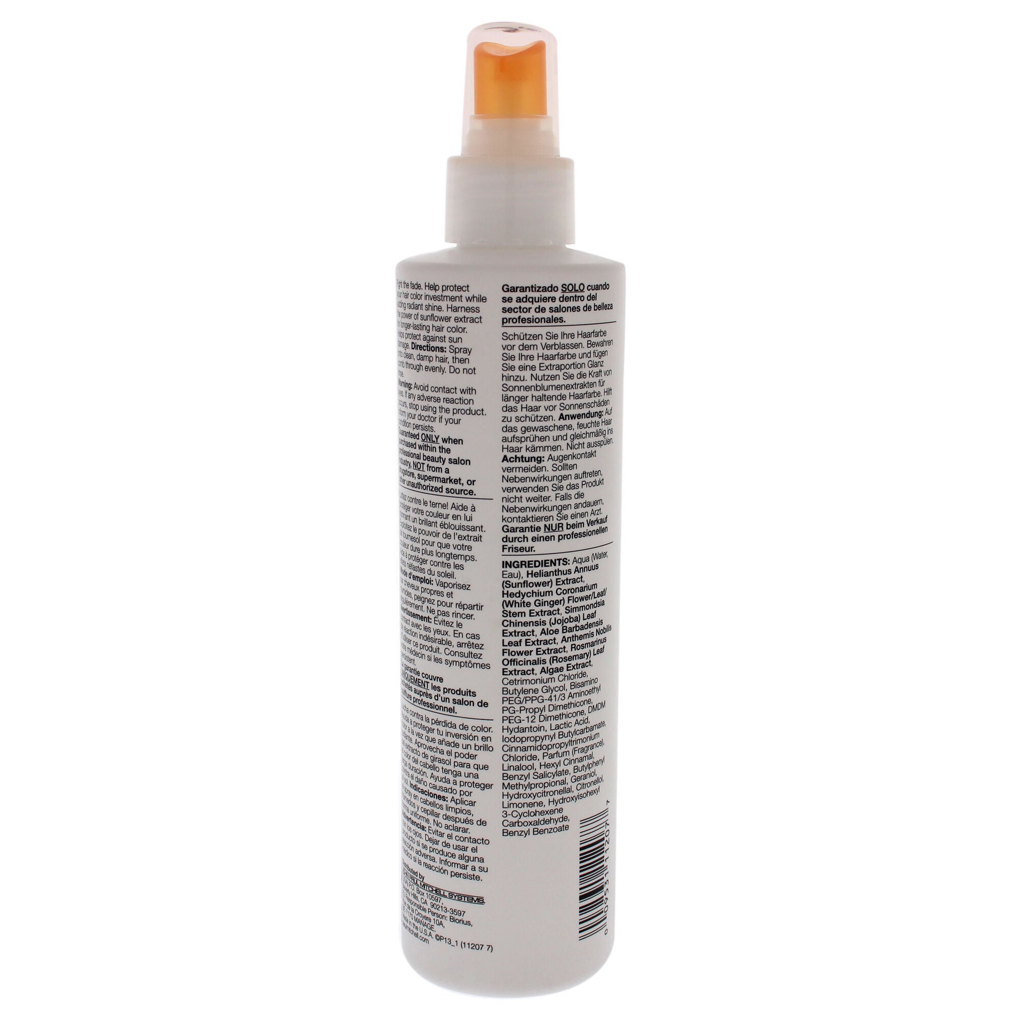 Color Protect Locking Spray by Paul Mitchell for Unisex - 8.5 oz Hairspray, See Description, alternate image number 1