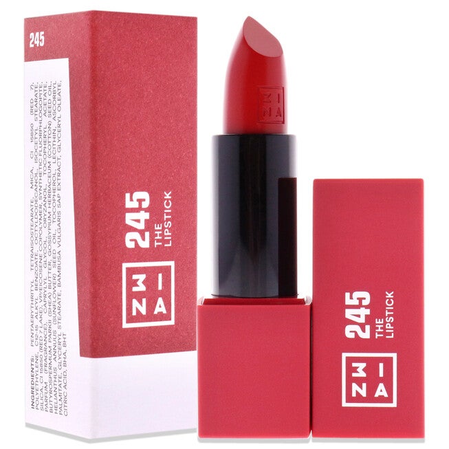 The Lipstick - 245 Deep True Red by 3INA for Women - 0.16 oz Lipstick, , alternate image number null