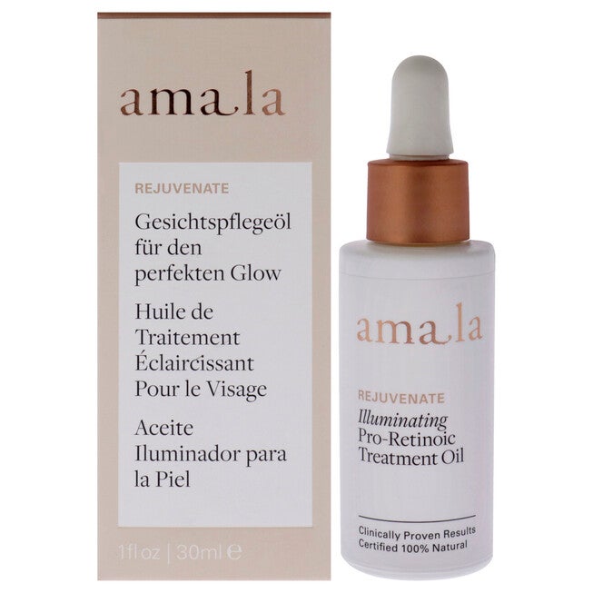 Illuminating Pro-Retinoic Treatment Oil by Amala for Women - 1 oz Oil, NA, hi-res image number null