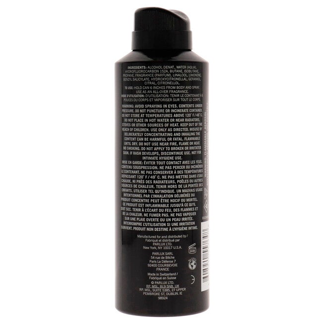 Kenneth Cole Black by Kenneth Cole for Men - 6 oz Body Spray, , alternate image number null