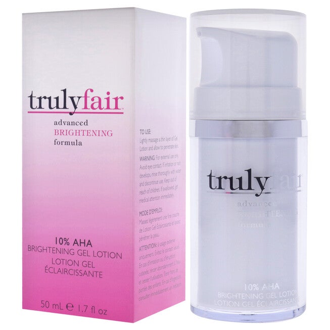 10 Percent Aha Brightening Gel Lotion by Truly Fair for Unisex - 1.7 oz Lotion, NA, alternate image number null