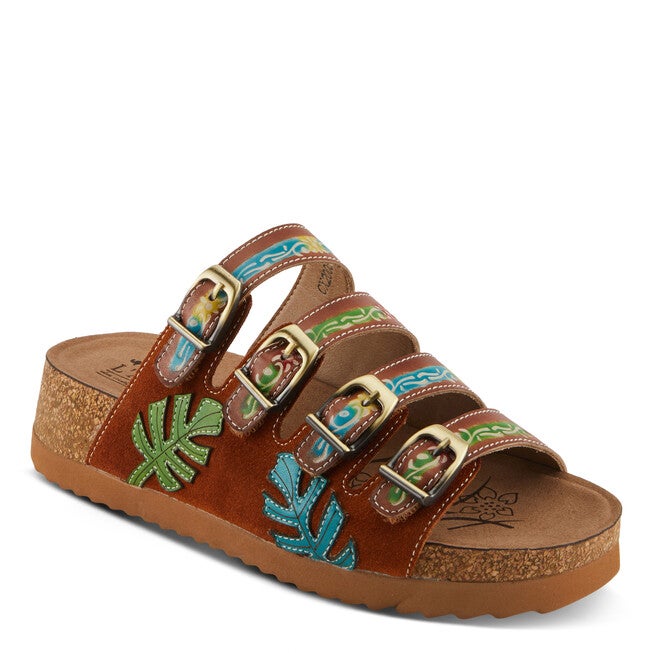 Toocool Sandal, BROWN MULTI, hi-res image number null