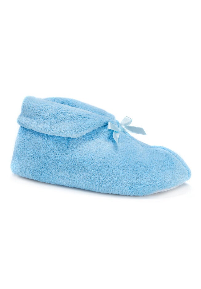 Terry Cuff Slippers, BLUE MIST, hi-res image number 0