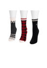 3 Pair Terry Slipper Socks, , alternate image number null