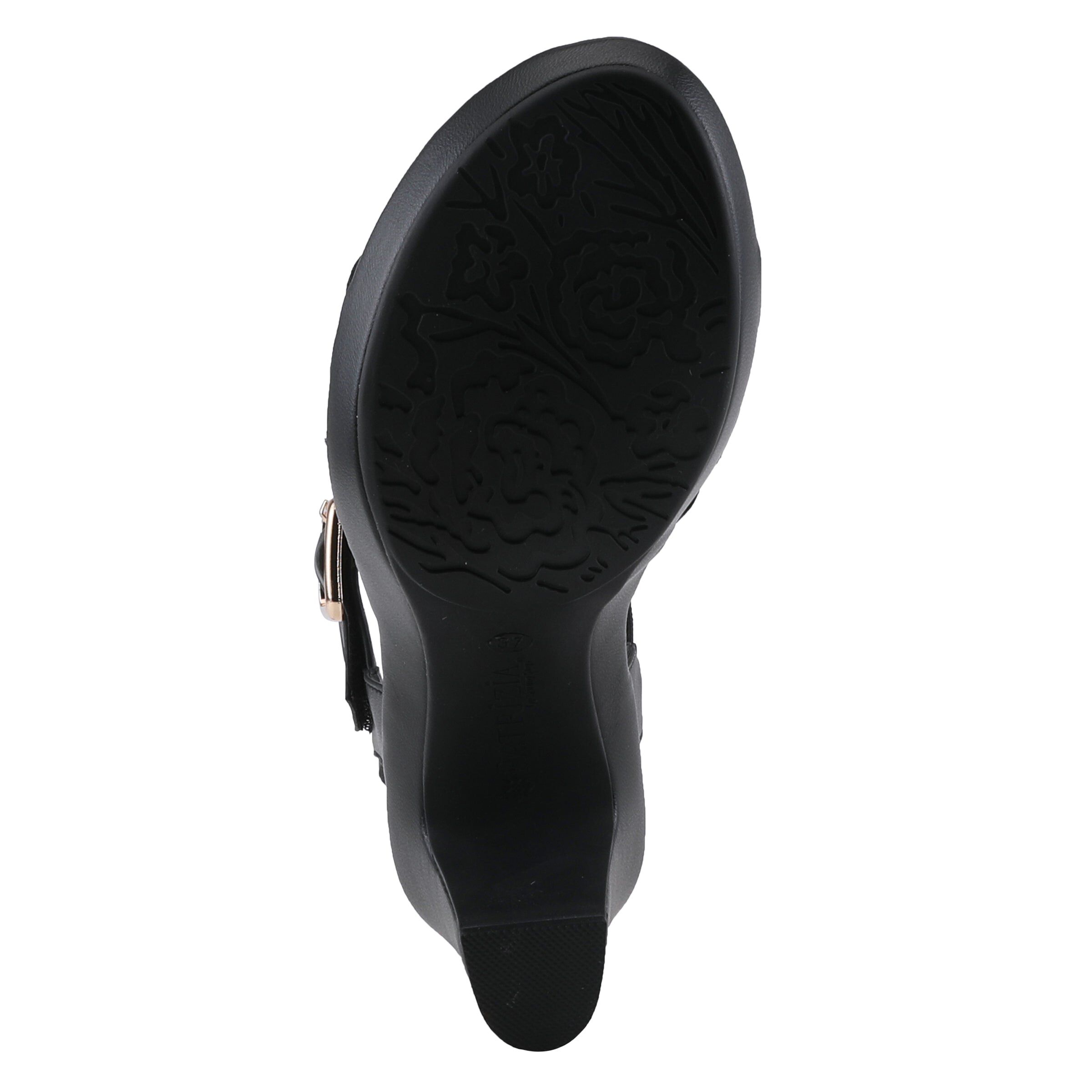 Neesa-Stretch Heel Sandal, BLACK, alternate image number 5