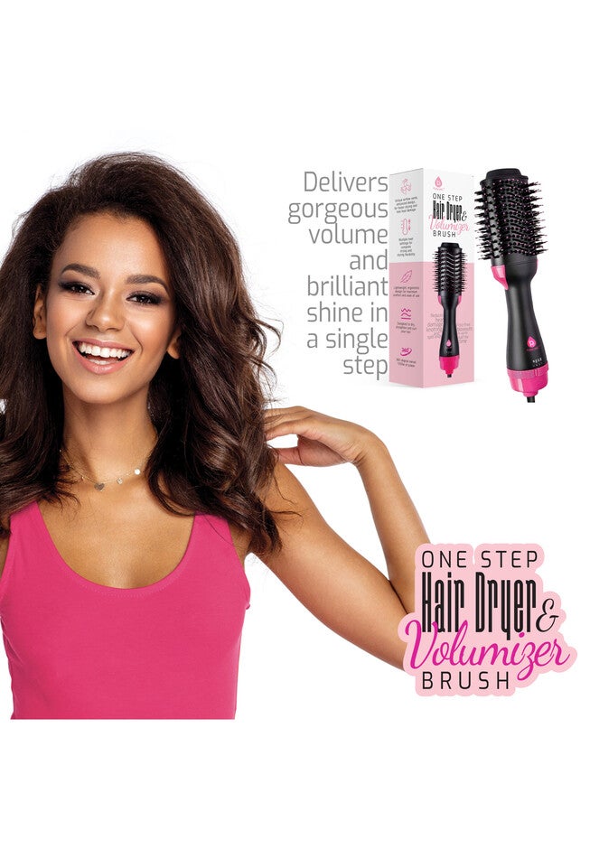 Hot Hair/Volumizer Brush Straightener, , alternate image number 3
