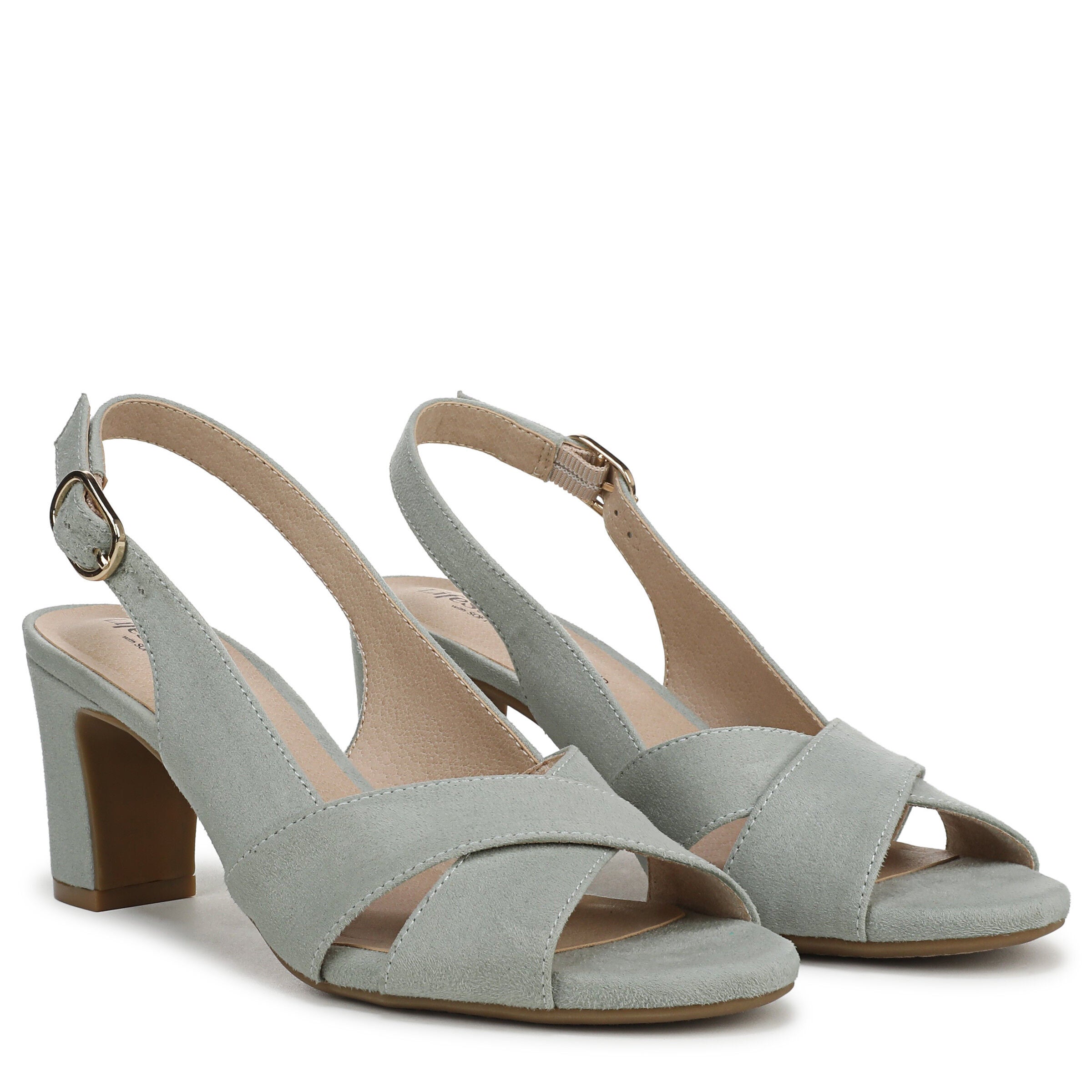 Freesia Slingback Sandal, JADE GREEN, alternate image number 2