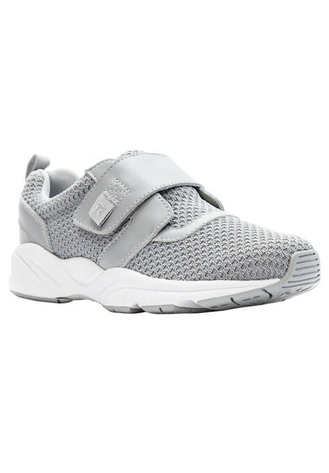 Stability X Strap Sneakers by Propet®, LIGHT GREY, hi-res image number null