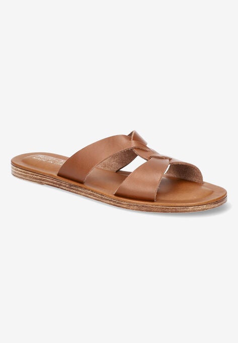 Dov-Italy Sandal, WHISKEY LEATHER, hi-res image number null