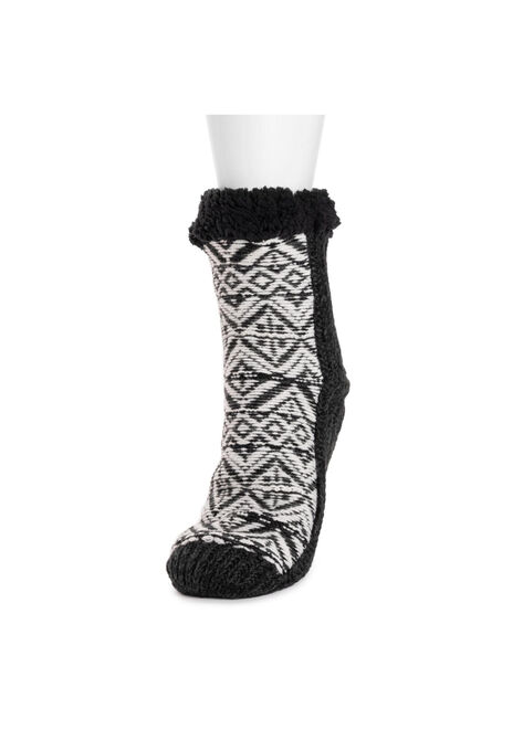 Cable Slipper Socks, , on-hover image number null