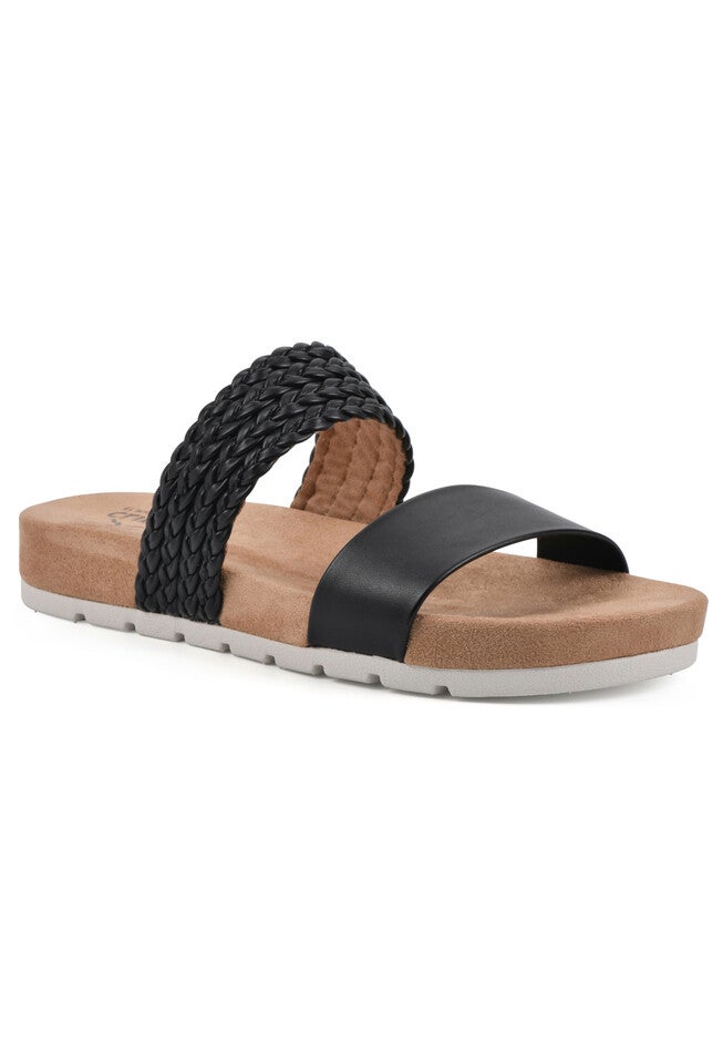 Tactful Casual Sandal, BLACK SMOOTH, hi-res image number null