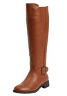 The Milan Wide Calf Boot, COGNAC, hi-res image number null