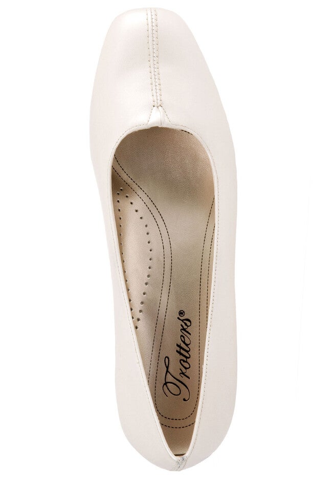 Doris Leather Pump by Trotters®, , alternate image number 4