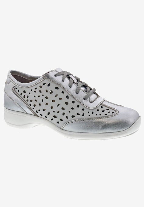Sealed Slip On Sneaker, WHITE SILVER LEATHER, hi-res image number null