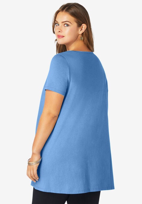 Scoopneck Swing Ultimate Tunic, , on-hover image number null