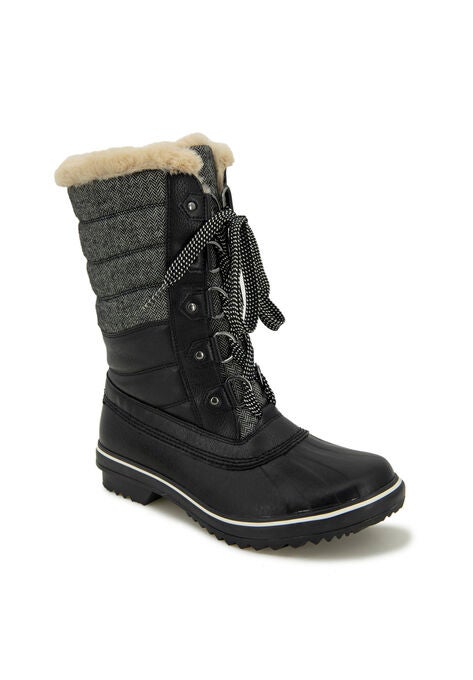 Sibera Weather, BLACK HERRINGBONE, hi-res image number null