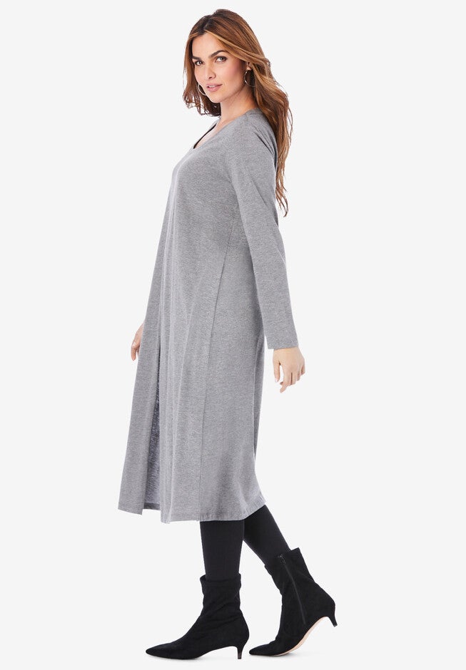 Front Slit Ultra Femme Tunic, , alternate image number 2