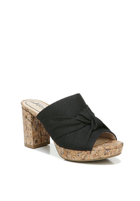 Laguna Platform Sandal, BLACK, hi-res image number null