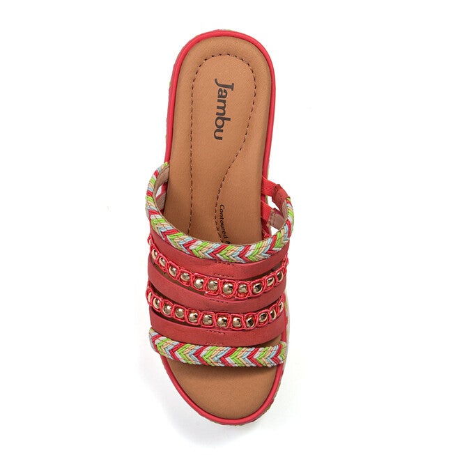 Dahlia Wedge, CORAL, alternate image number 4