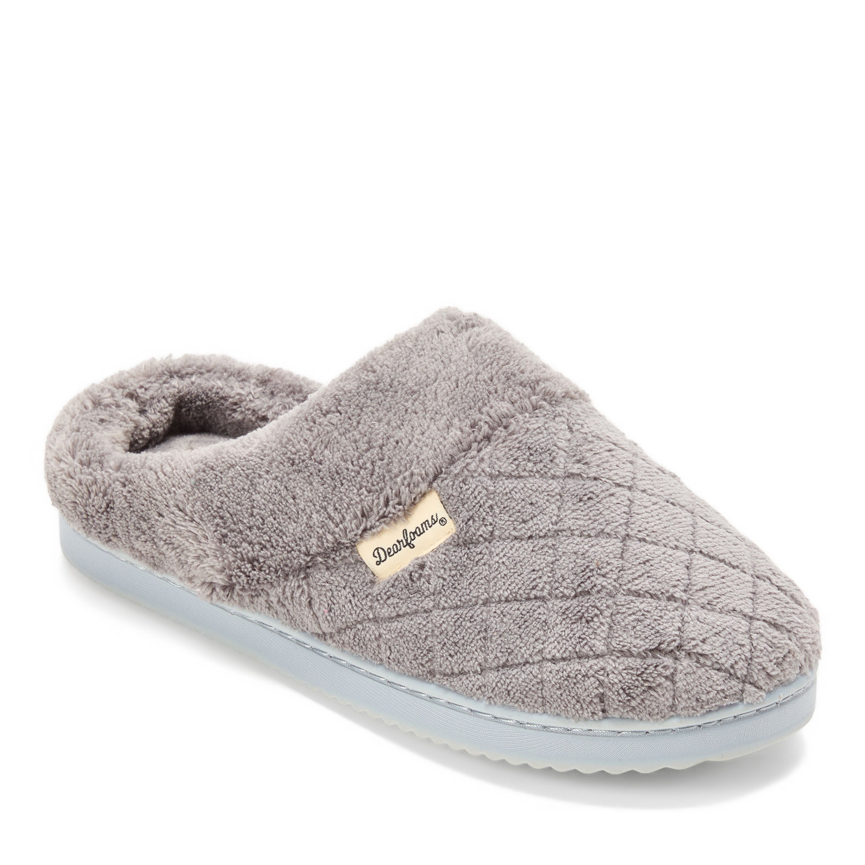 Libby Quilted Terry Clog, MEDIUM GREY, hi-res image number 0