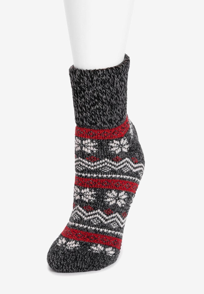 Short Heat Retainer Socks, , on-hover image number 1