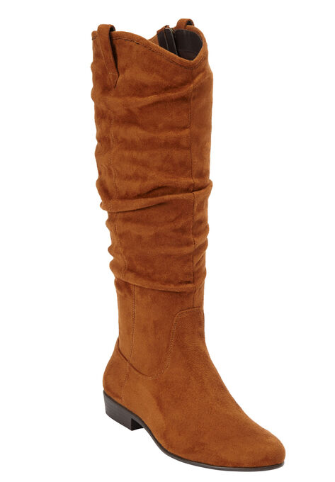 The Roderick Wide Calf Boot, COGNAC, hi-res image number null