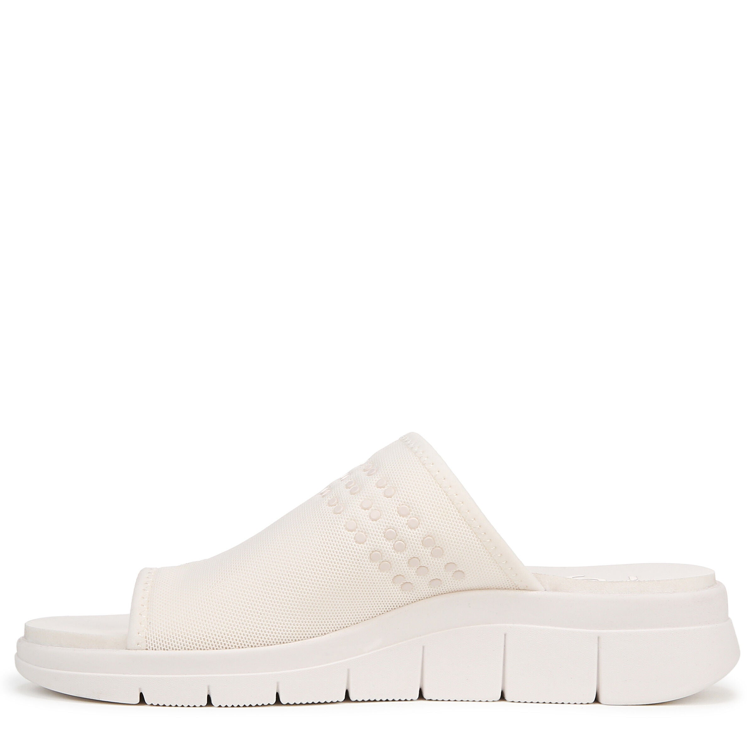 Elegance Slide Sandal, WHITE ALYSSUM, alternate image number 5