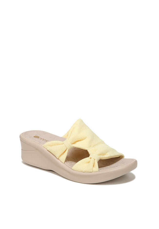 Smile More Sandal, YELLOW FABRIC, hi-res image number null