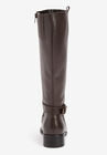 The Donna Wide Calf Leather Boot, , on-hover image number 1